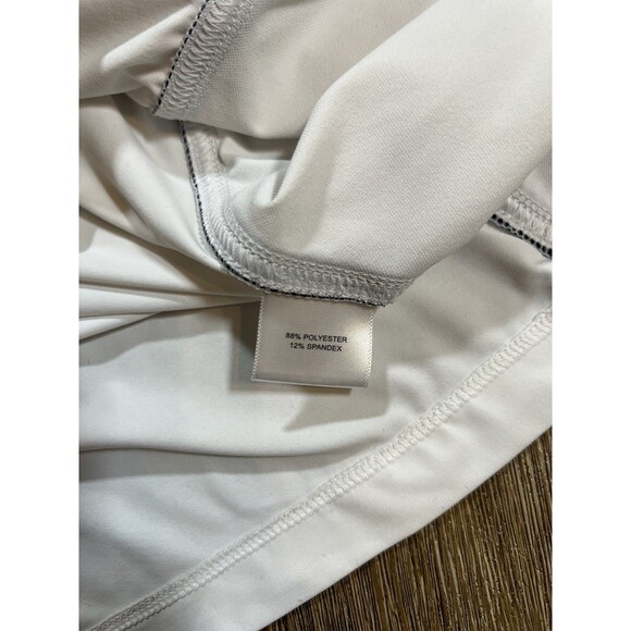 Peter Millar Women’s Lightweight Sun Comfort Base Layer Top White XL - Picture 6 of 11